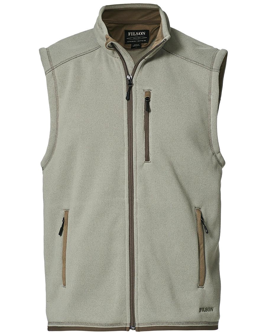 Herre | Jakker | Filson | Ridgeway Fleece Vest Desert Sage