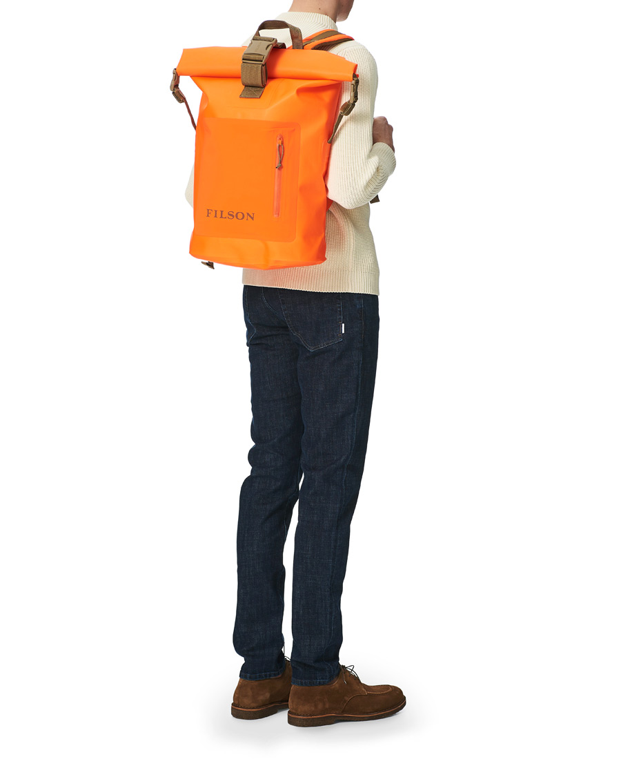 Herre | Filson Dry Backpack Orange | Filson | Dry Backpack Orange