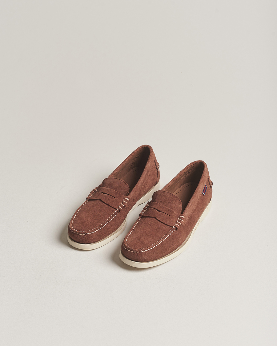 Herre | Sebago Dan Suede Loafer Dark Brown | Sebago | Dan Suede Loafer Dark Brown