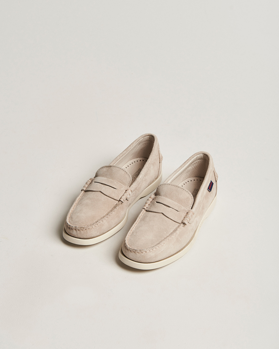 Herre | Stilsegment Casual Classics | Sebago | Dan Suede Loafer Brown Taupe