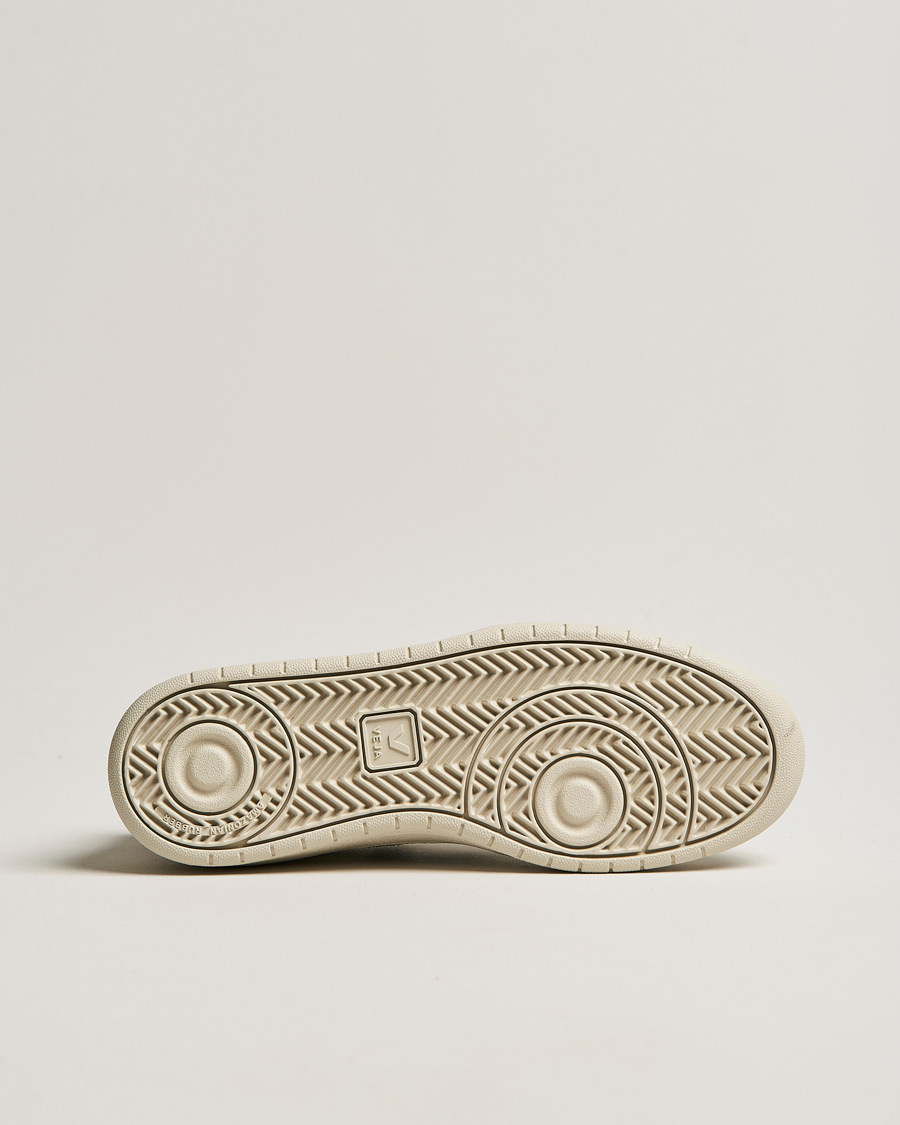 Herre | Veja V-12 Leather Sneaker Extra White/Cyprus | Veja | V-12 Leather Sneaker Extra White/Cyprus