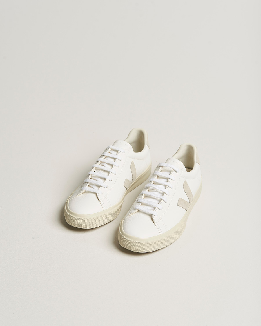 Herre | Hvite sneakers | Veja | Campo Sneaker Extra White/Natural Suede