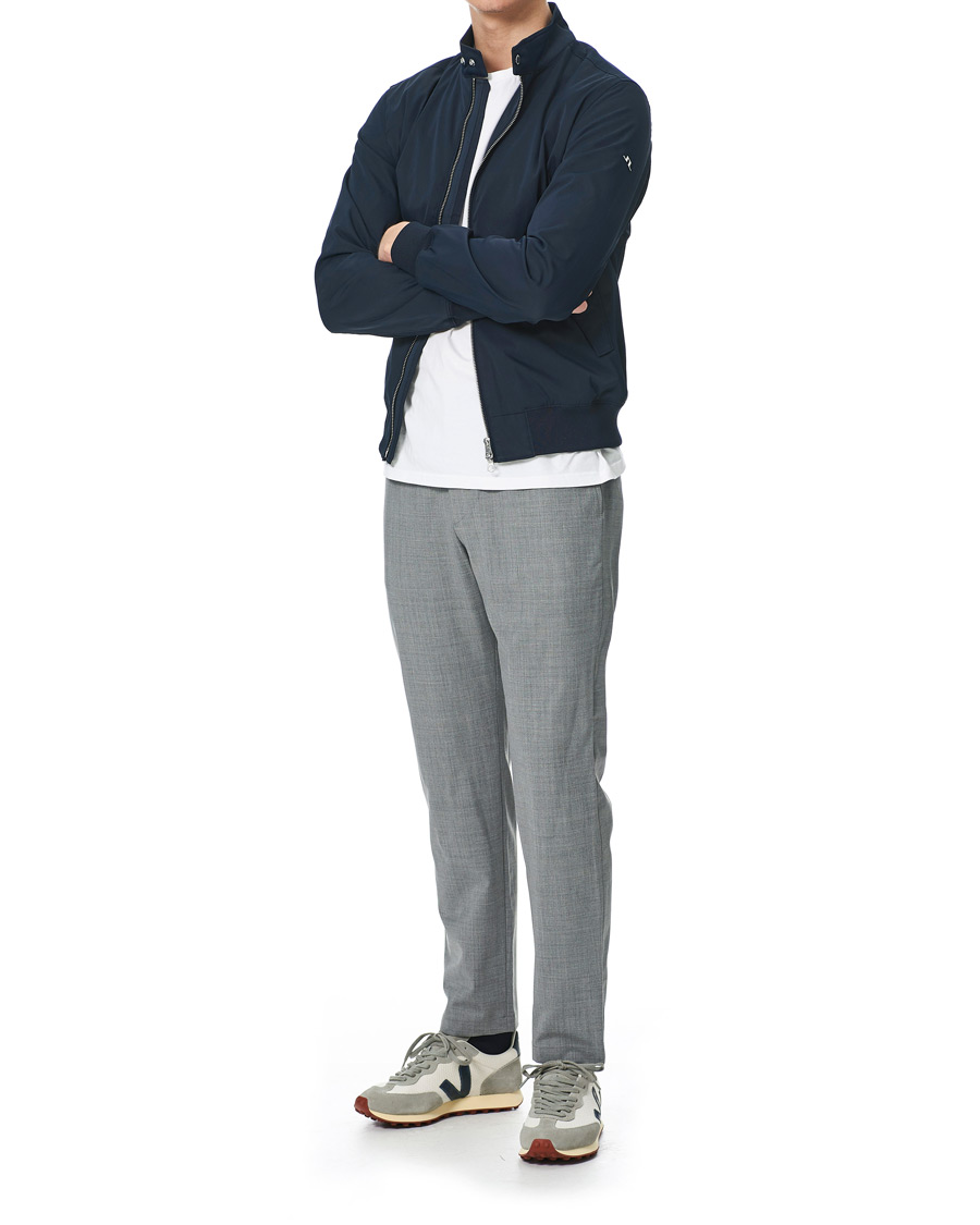 Herre | Veja Rio Branco Running Sneaker Gravel Nautico Oxford Grey | Veja | Rio Branco Running Sneaker Gravel Nautico Oxford Grey