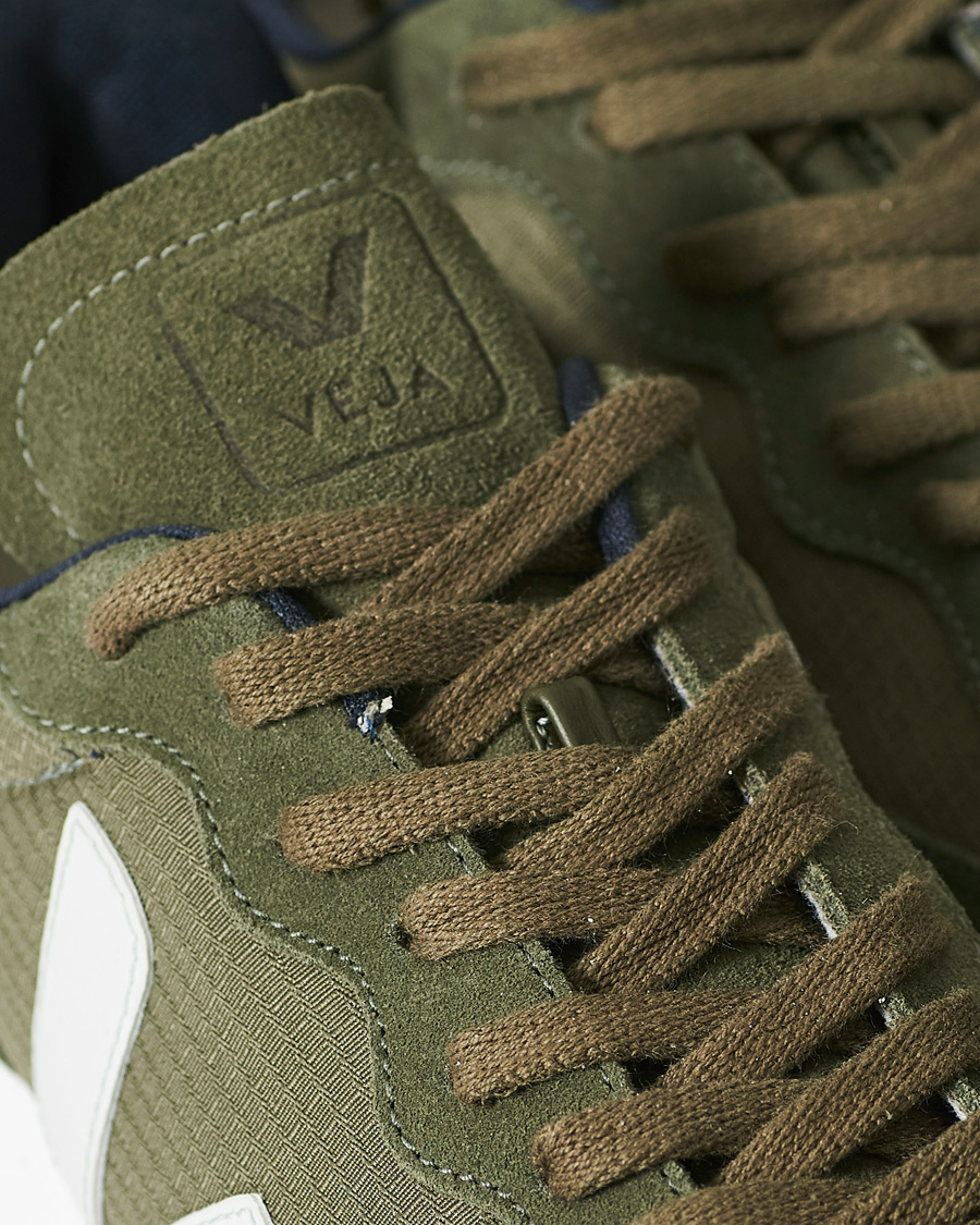 Herre | Veja Rio Branco Running Sneaker Kaki Pearl | Veja | Rio Branco Running Sneaker Kaki Pearl