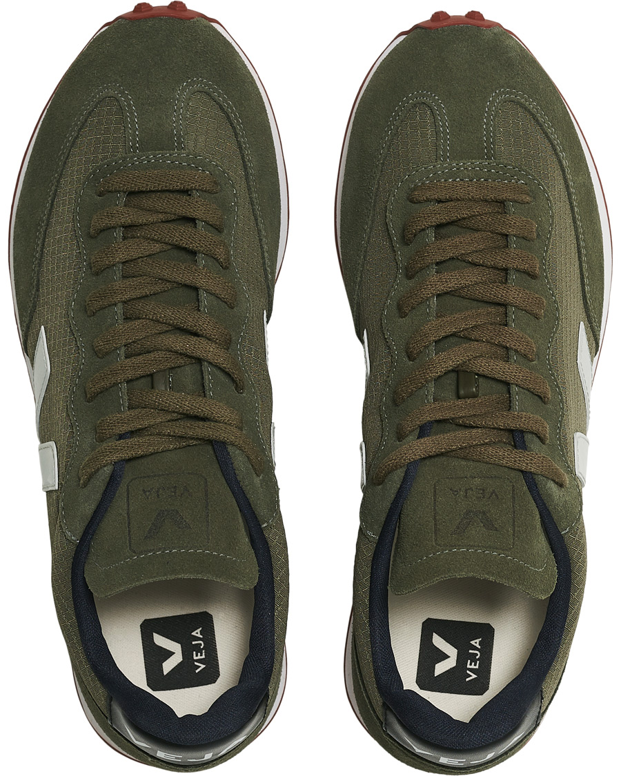 Herre | Veja Rio Branco Running Sneaker Kaki Pearl | Veja | Rio Branco Running Sneaker Kaki Pearl
