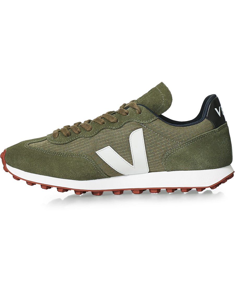 Herre | Veja Rio Branco Running Sneaker Kaki Pearl | Veja | Rio Branco Running Sneaker Kaki Pearl