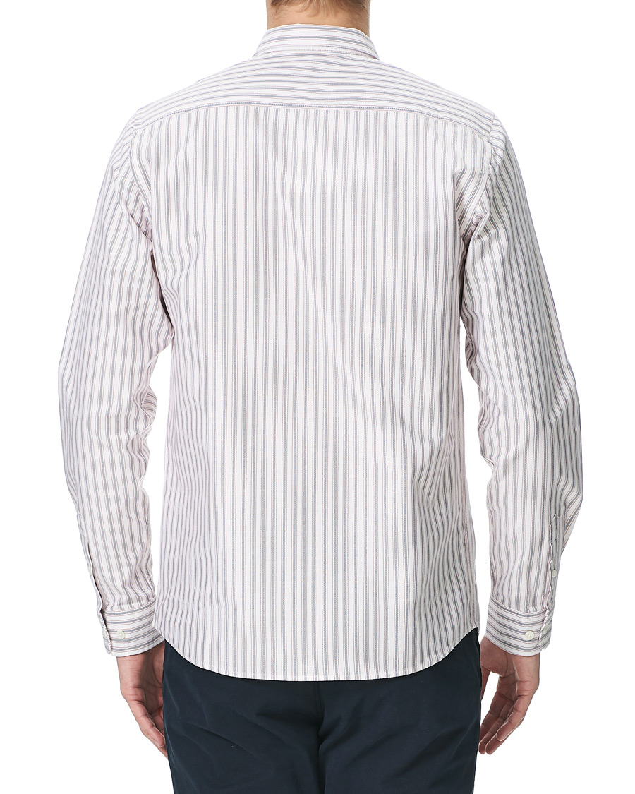 Herre | Skjorter | Norse Projects | Anton Striped Oxford Shirt Navy Multi