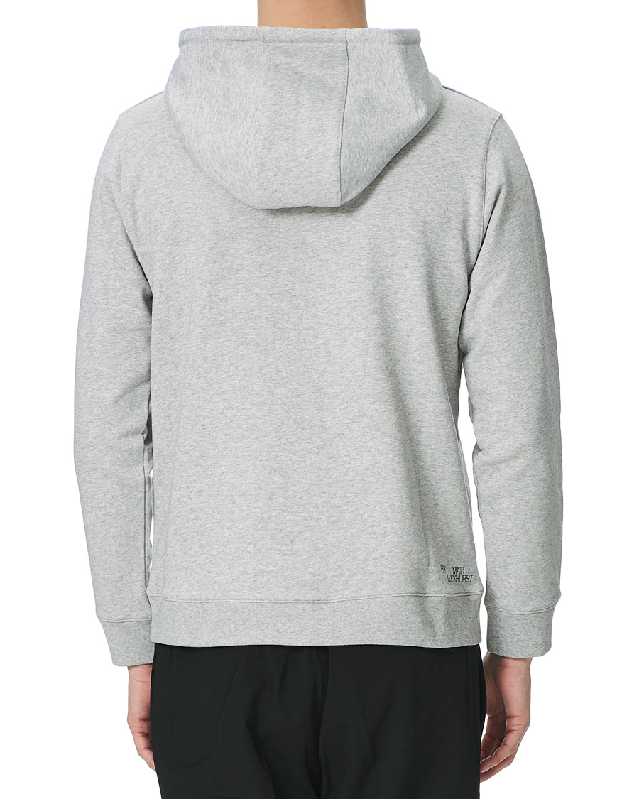 Herre | Gensere | Norse Projects | Vagn Colab Logo Hood Light Grey Mel