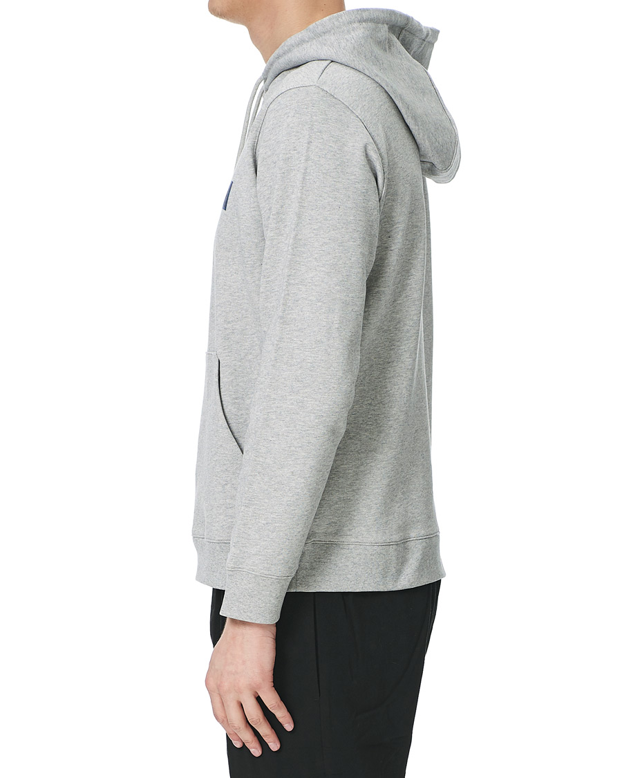 Herre | Gensere | Norse Projects | Vagn Colab Logo Hood Light Grey Mel