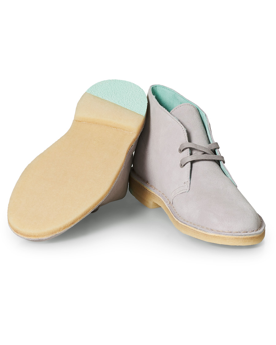 Herre | Clarks Originals Desert Boot Grey Combi | Clarks Originals | Desert Boot Grey Combi