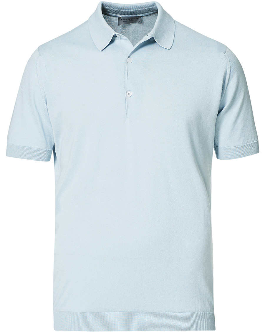 Herre | Pikéer | John Smedley | Adrian Sea Island Polo Coast Blue