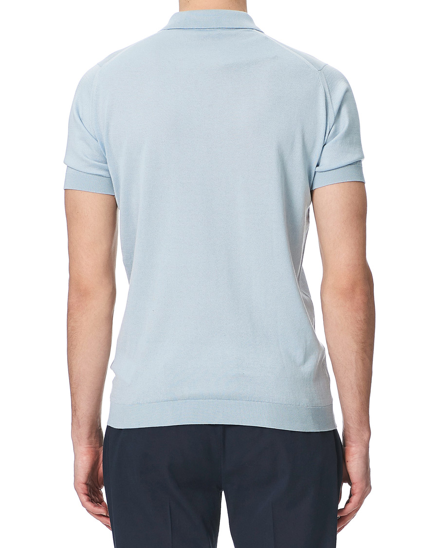 Herre | Pikéer | John Smedley | Adrian Sea Island Polo Coast Blue