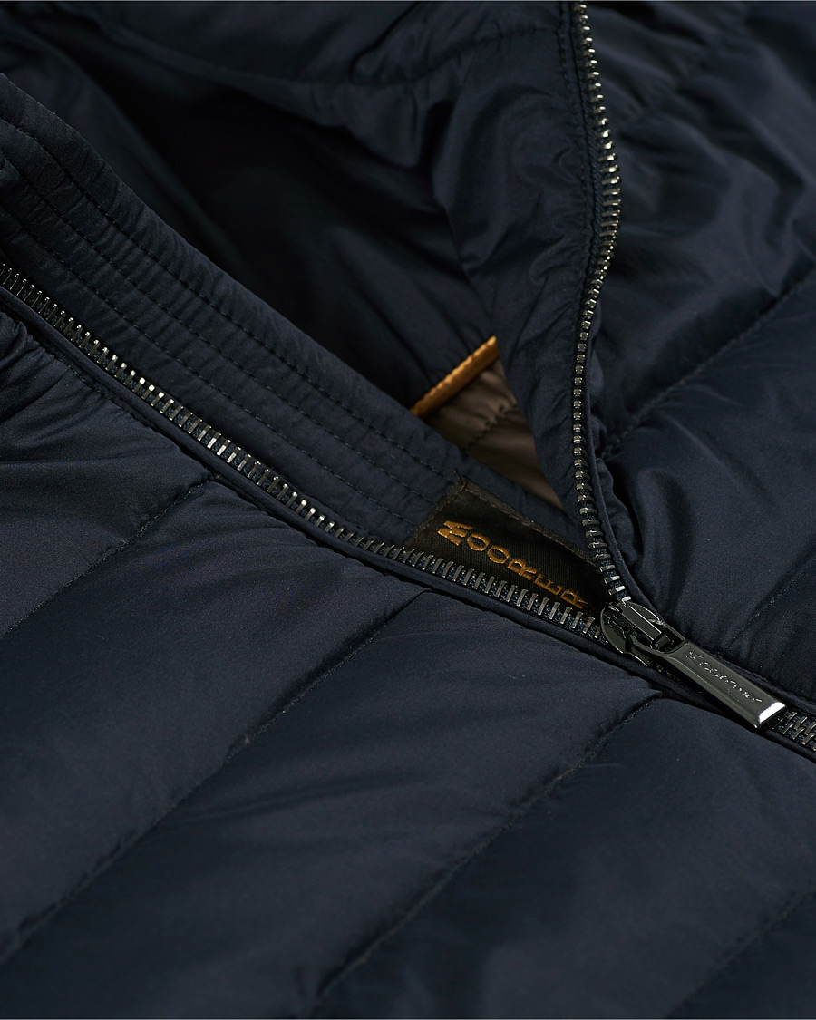 Herre | Jakker | MooRER | Hybrid Padded Jacket Dark Blue