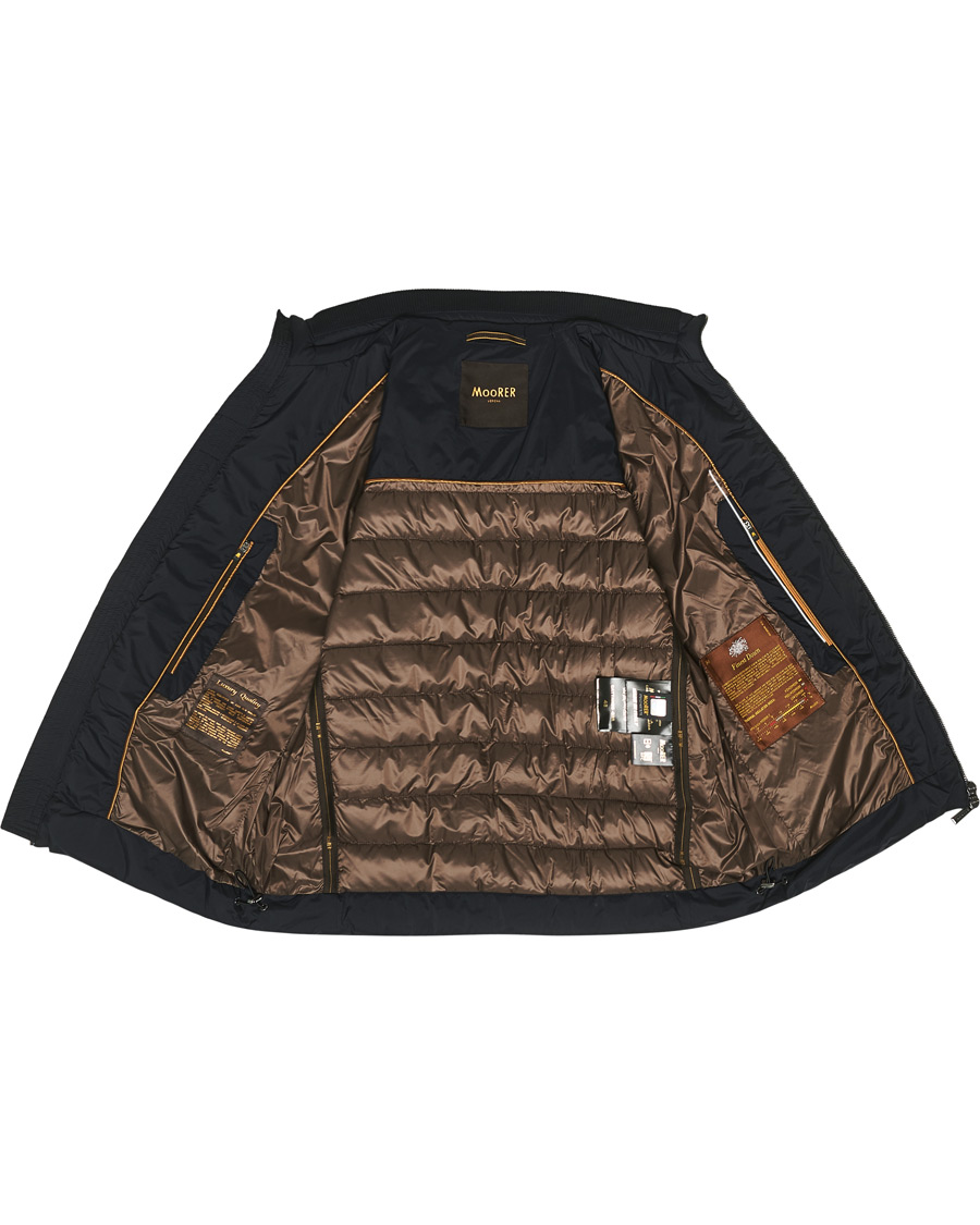 Herre | Jakker | MooRER | Hybrid Padded Jacket Dark Blue
