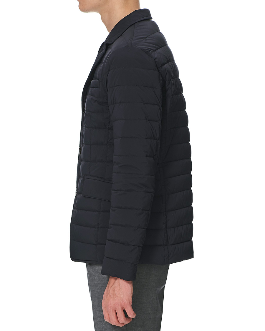 Herre | Jakker | MooRER | Down Padded Blazer Jacket Navy