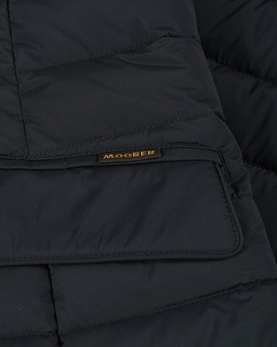 Herre | Jakker | MooRER | Down Padded Blazer Jacket Navy