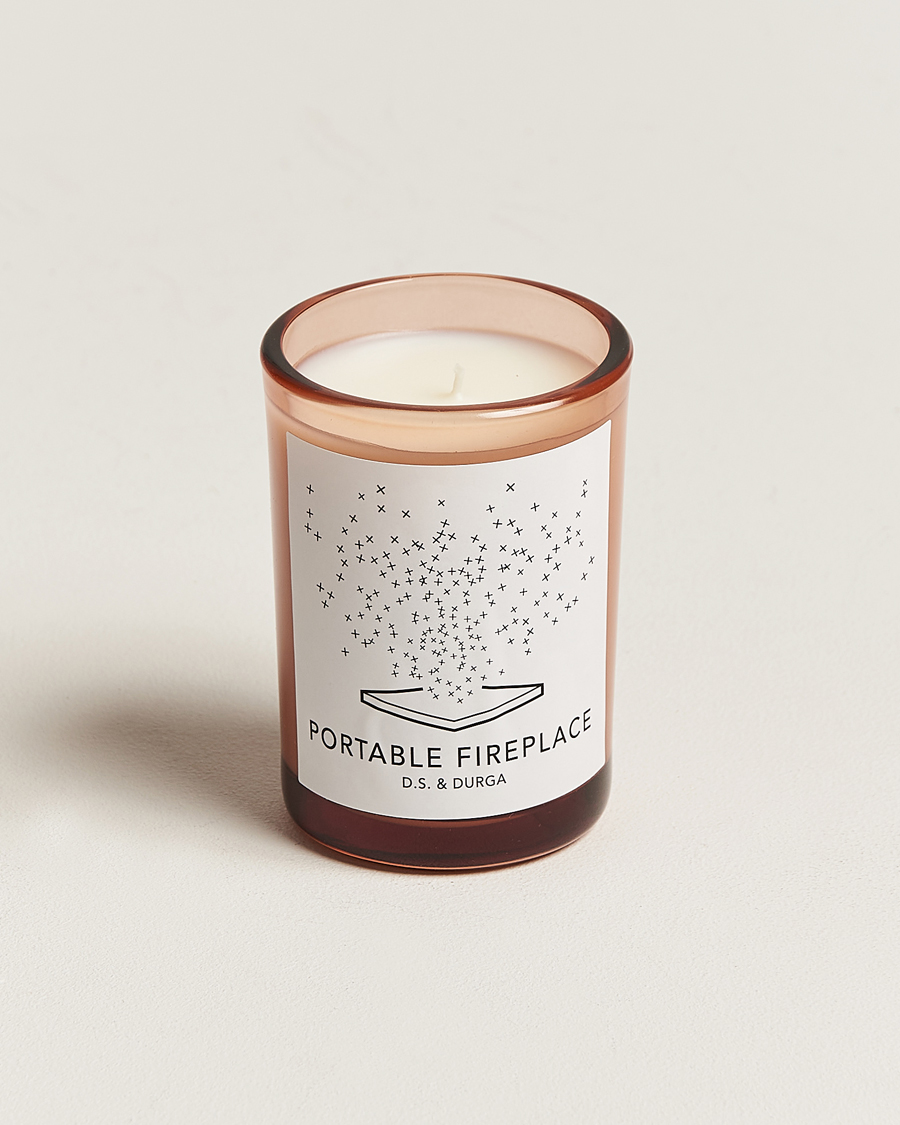 Herre | Gaver | D.S. & Durga | Portable Fireplace Scented Candle 200g