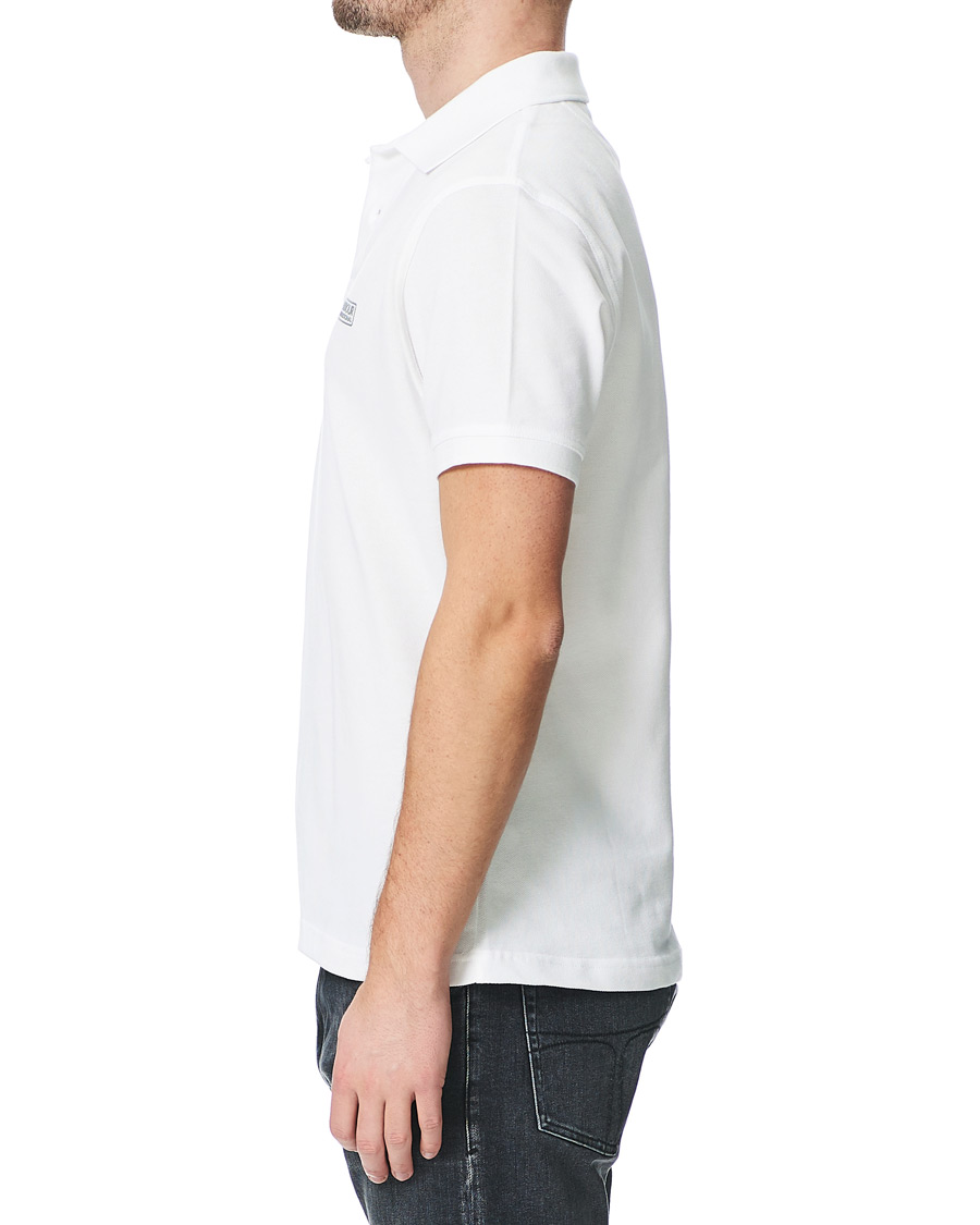 Herre | Pikéer | Barbour International | Essential Polo White