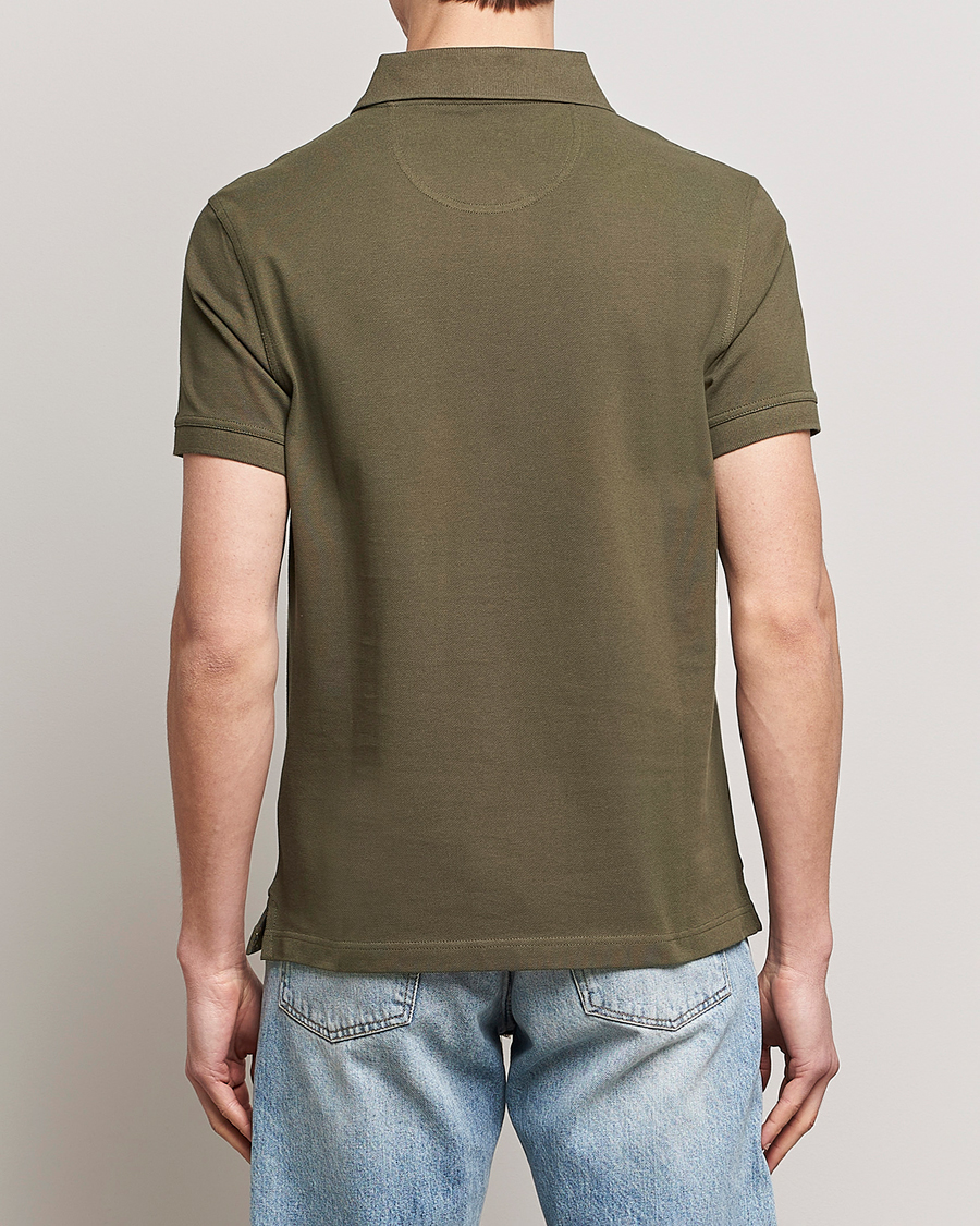 Herre | Pikéer | Barbour Lifestyle | Tartan Pique Polo Olive