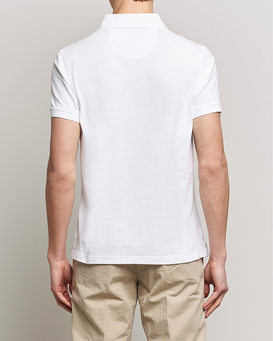 Herre | Pikéer | Barbour Lifestyle | Tartan Pique Polo White