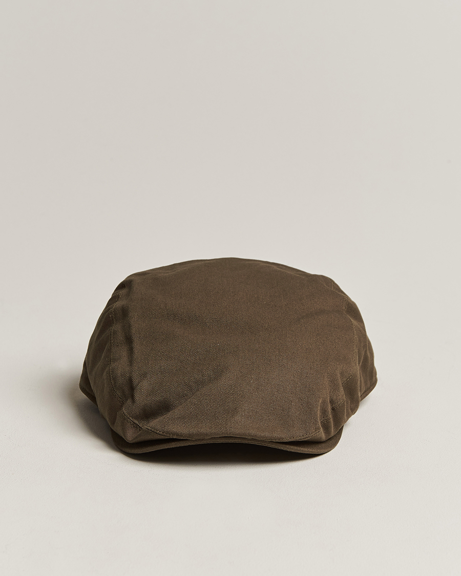 Herre | Hatter og capser | Barbour Lifestyle | Finnean Cotton Cap Olive