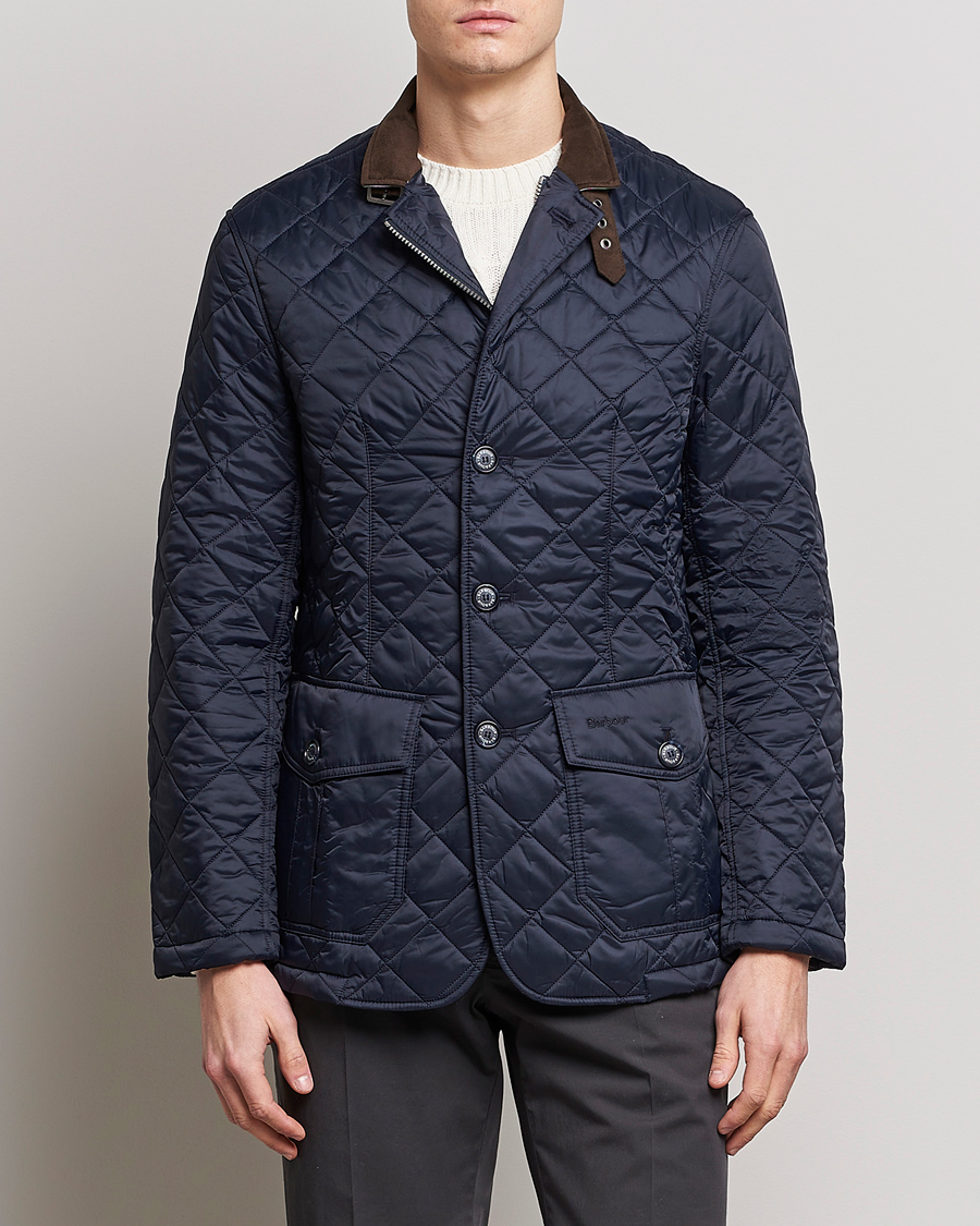 Herre | Høstjakker | Barbour Lifestyle | Quilted Sander Jacket Navy