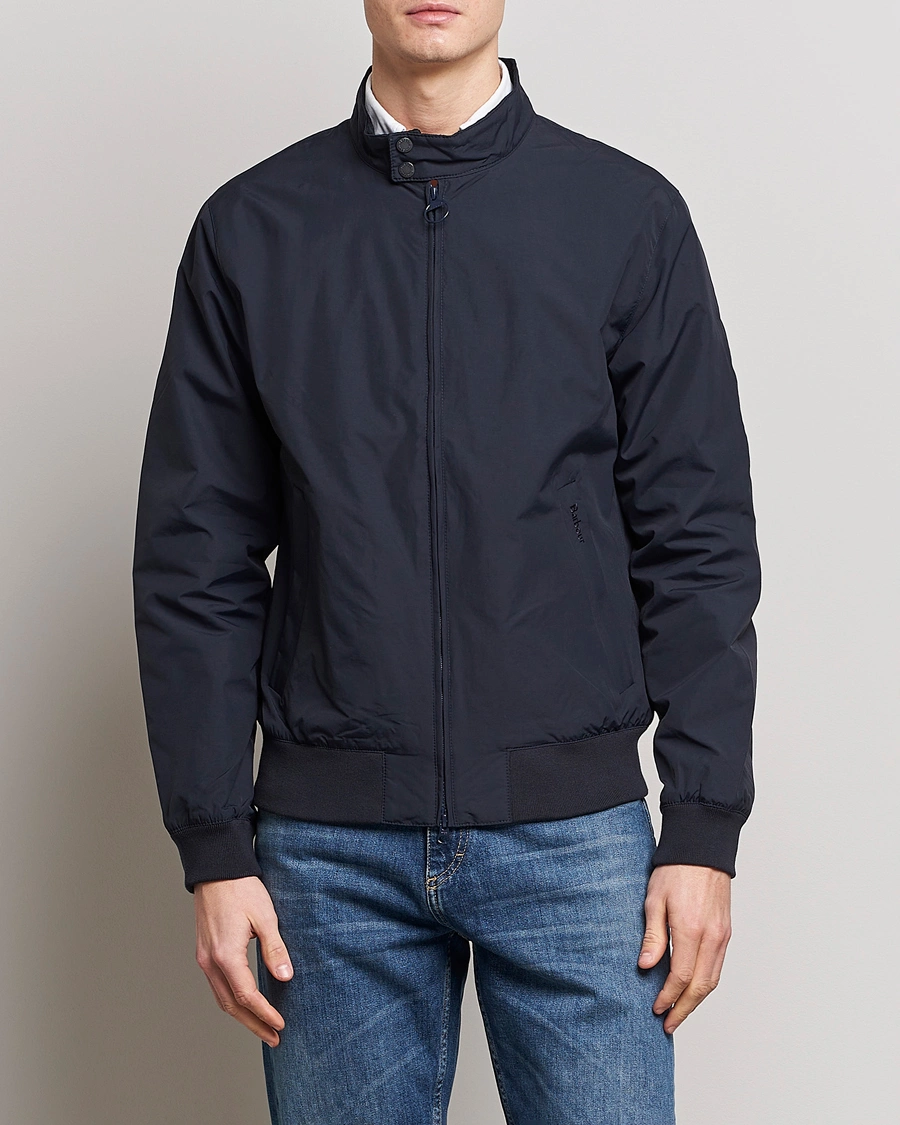 Herre | Casual jakker | Barbour Lifestyle | Royston Casual Harrington Jacket Navy