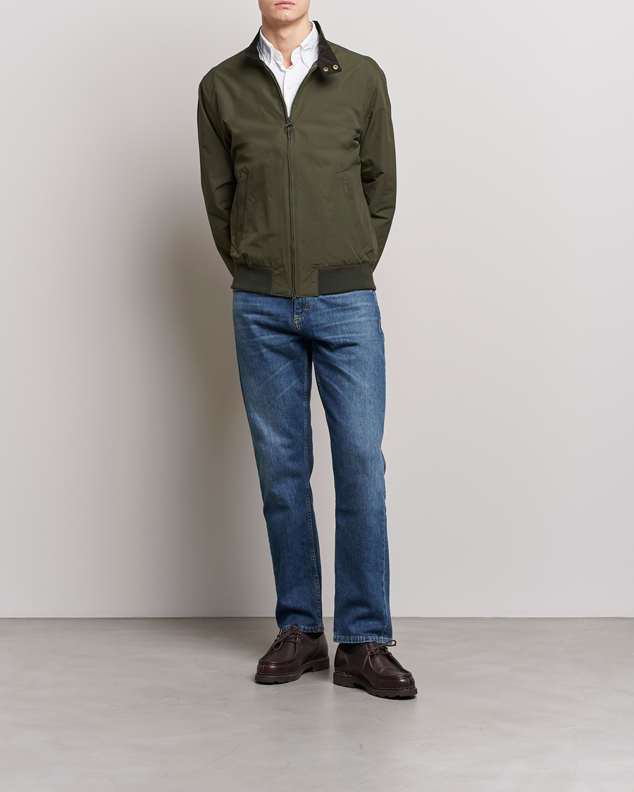 Herre | Jakker | Barbour Lifestyle | Royston Casual Harrington Jacket Olive