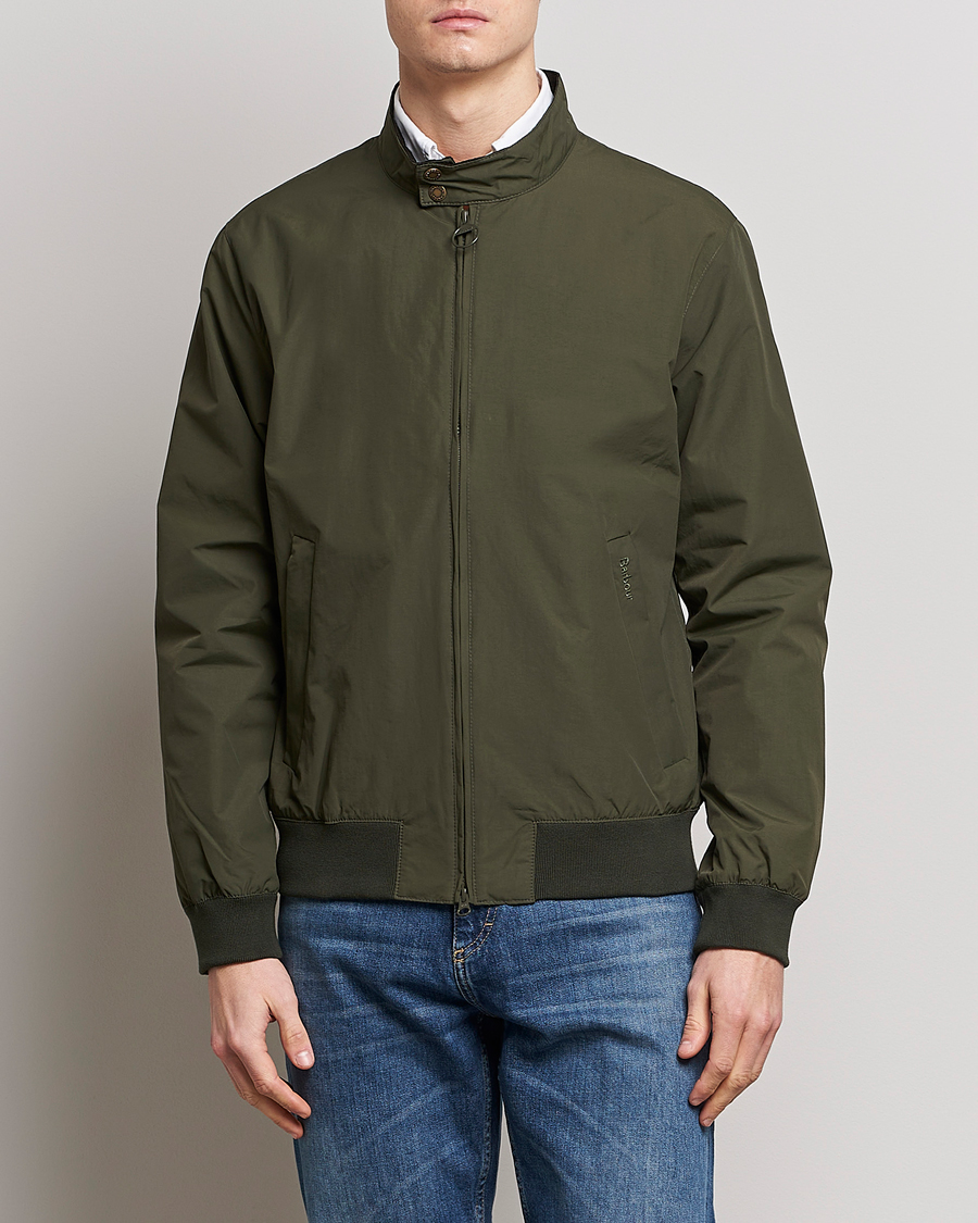 Herre | Best of British | Barbour Lifestyle | Royston Casual Harrington Jacket Olive