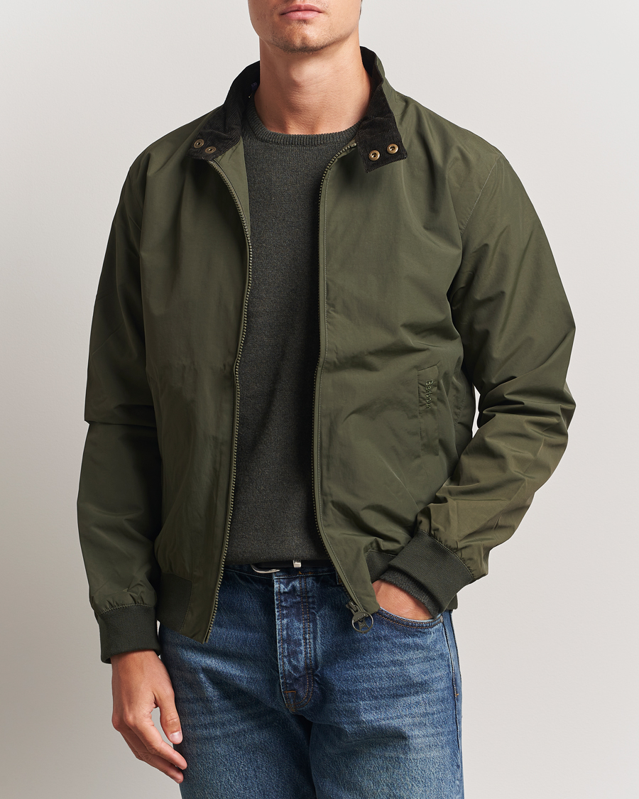Herre | Jakker | Barbour Lifestyle | Royston Casual Harrington Jacket Olive