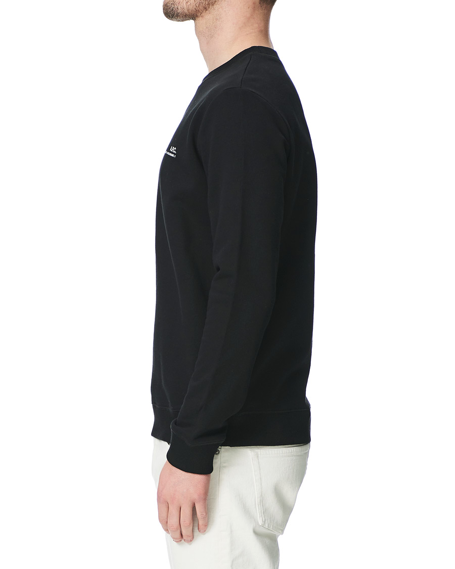 Herre | Gensere | A.P.C. | Item Crew Neck Sweatshirt Black