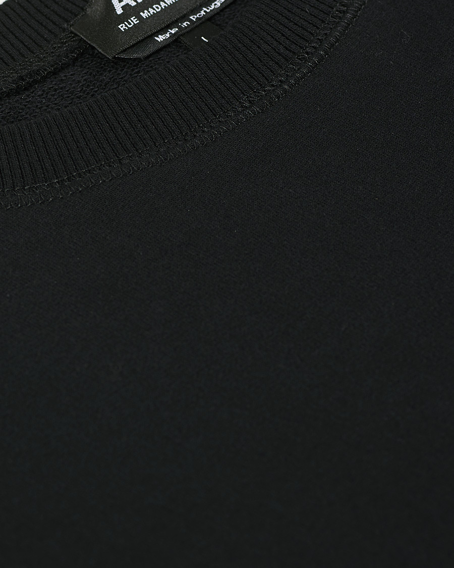Herre | Gensere | A.P.C. | Item Crew Neck Sweatshirt Black