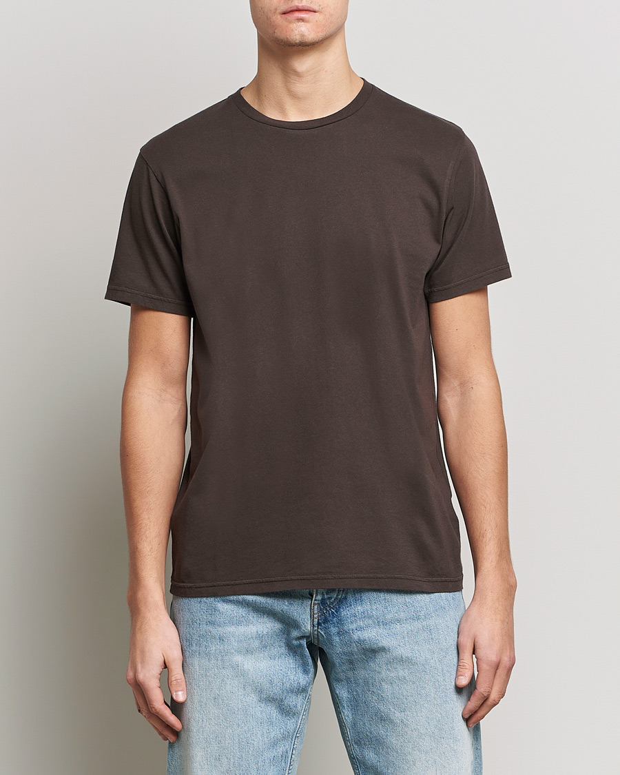 Herre | T-Shirts | Colorful Standard | Classic Organic T-Shirt Coffee Brown