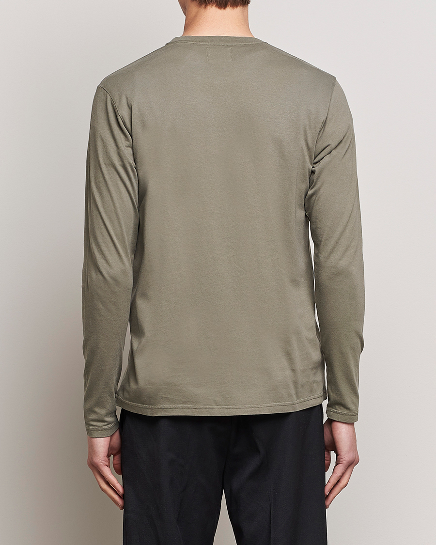 Herre | T-Shirts | Colorful Standard | Classic Organic Long Sleeve T-shirt Dusty Olive