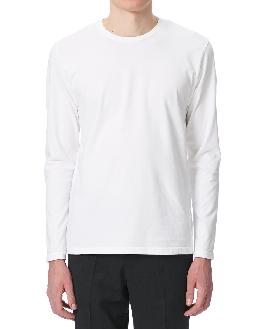 Herre |  | Colorful Standard | Classic Organic Long Sleeve T-shirt Optical White