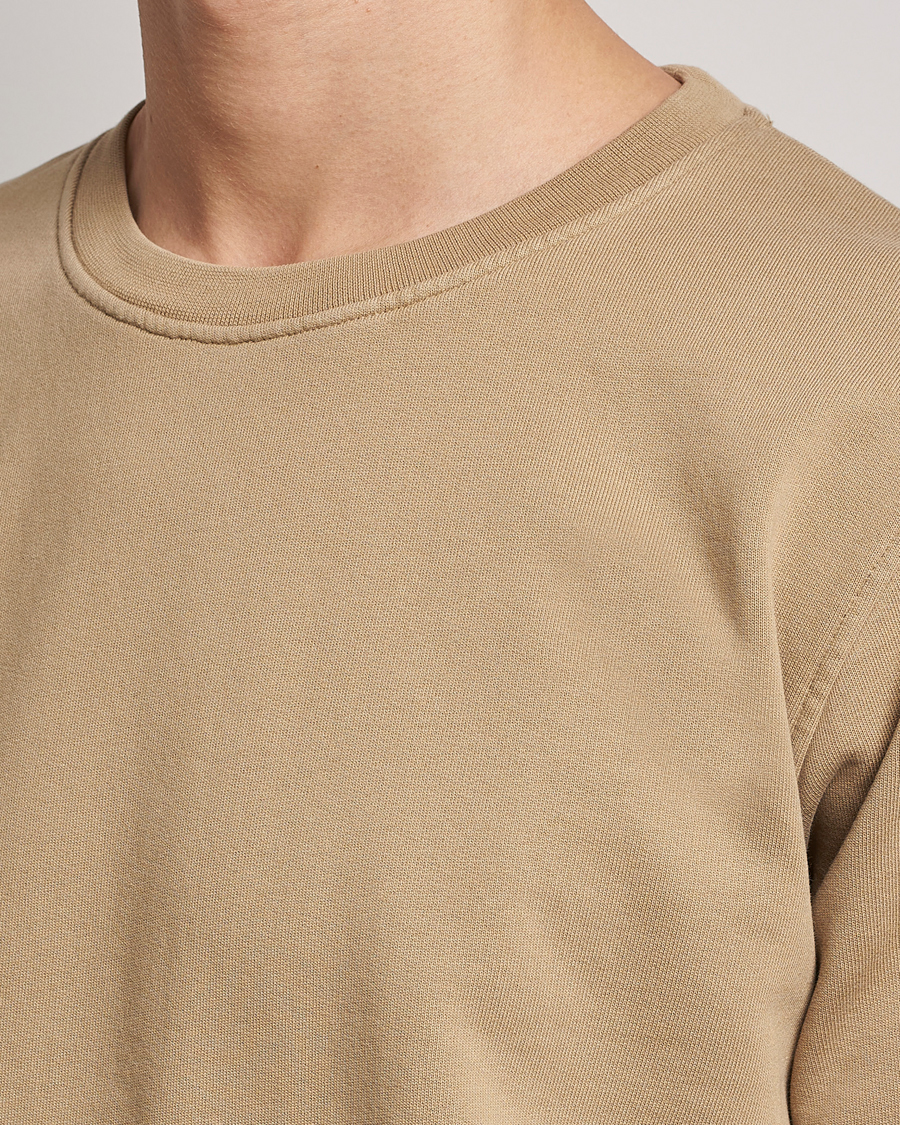 Herre | Gensere | Colorful Standard | Classic Organic Crew Neck Sweat Desert Khaki