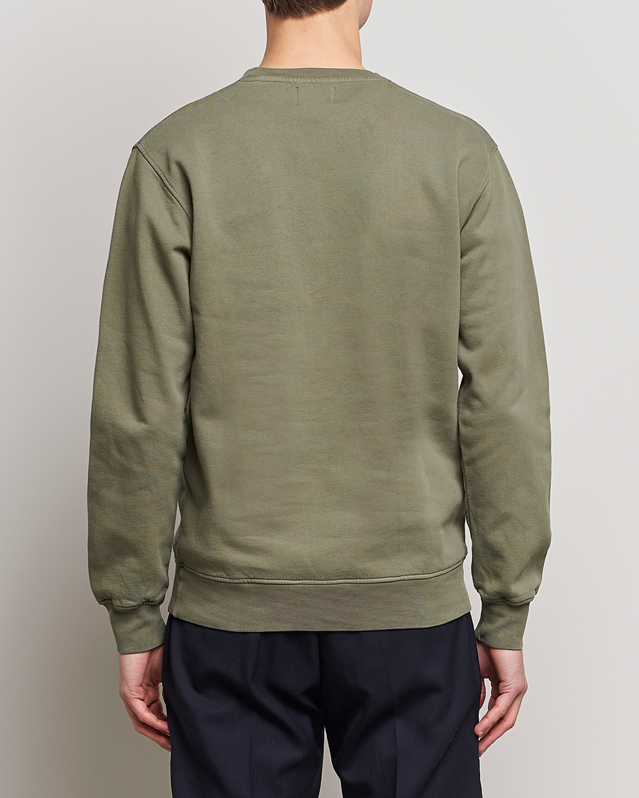 Herre | Gensere | Colorful Standard | Classic Organic Crew Neck Sweat Dusty Olive