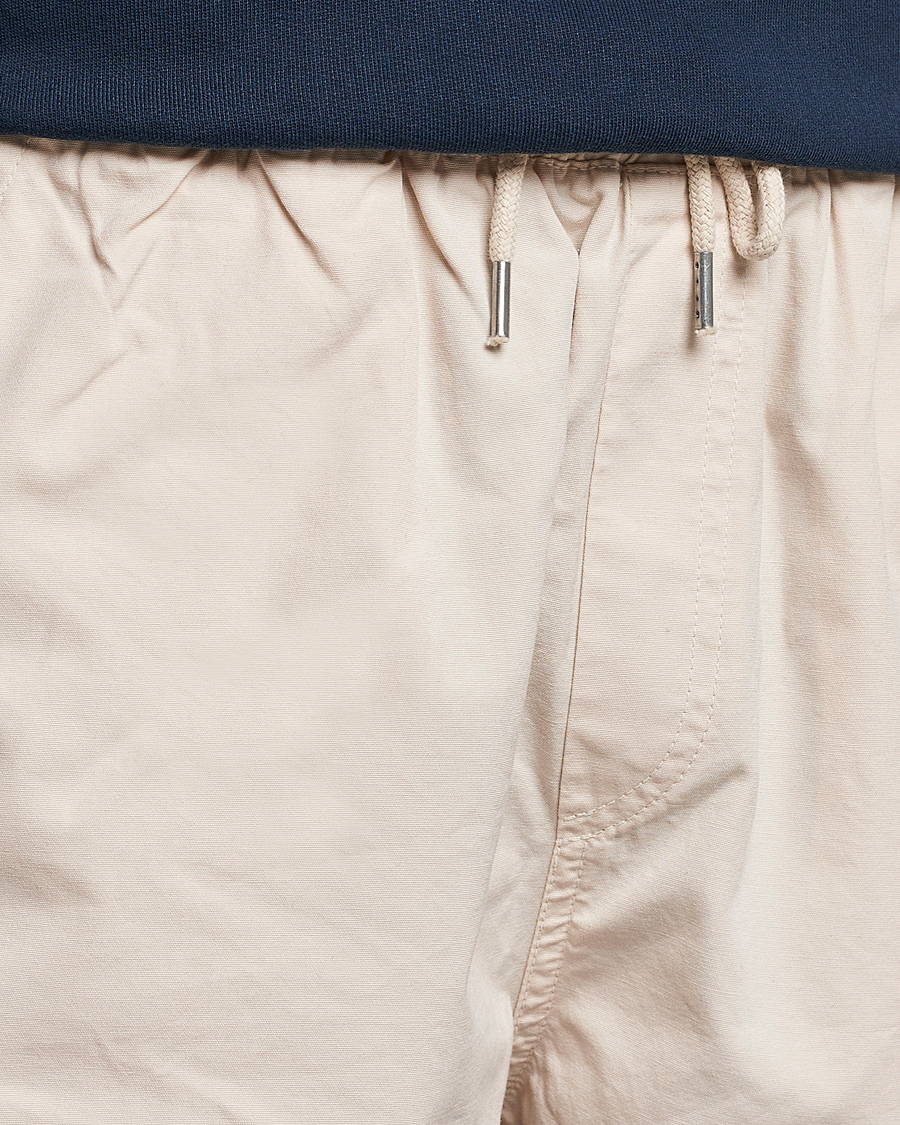 Herre | Shorts | Colorful Standard | Classic Organic Twill Drawstring Shorts Ivory White