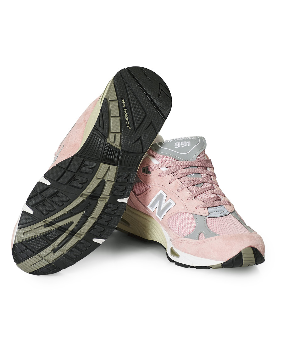 Herre |  | New Balance | Made In England 991 Sneaker Pink/Grey