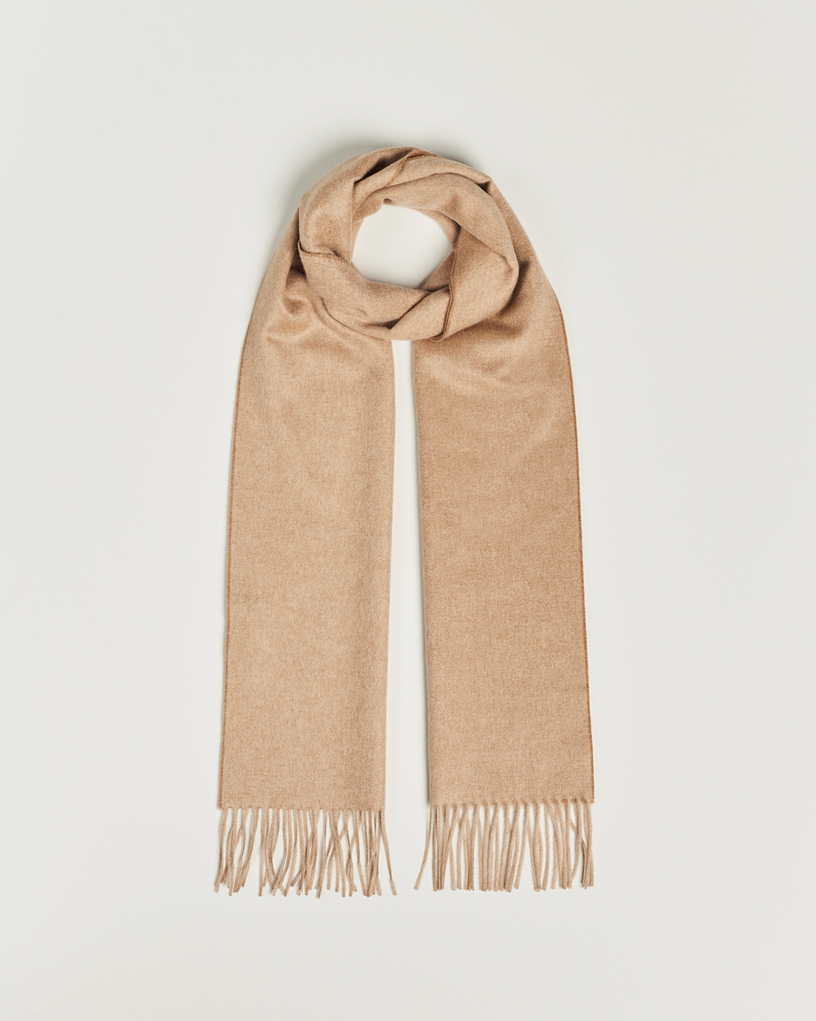 Herre | Piacenza Cashmere Vicuna/Baby Cashmere Scarf Camel | Piacenza Cashmere | Vicuna/Baby Cashmere Scarf Camel