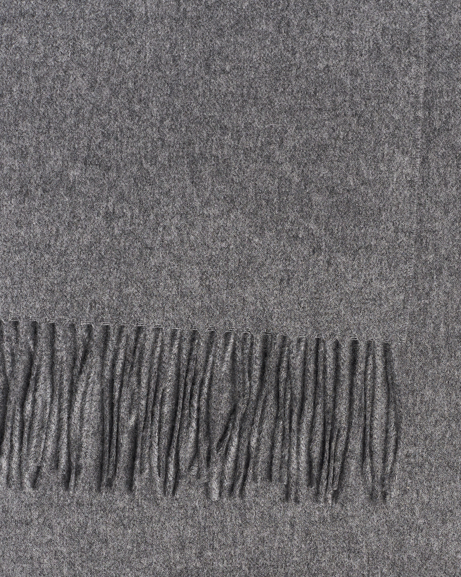 Herre | Skjerf | Piacenza Cashmere | Cashmere Scarf Grey Melange