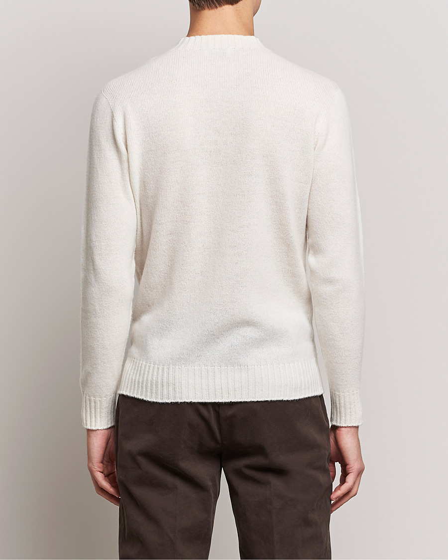 Herre | Gensere | Altea | Wool/Cashmere Crew Neck Sweater Latte