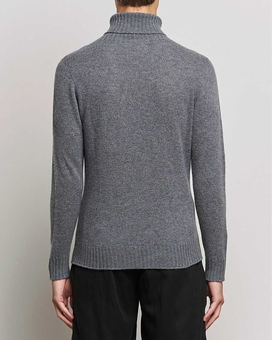 Herre | Gensere | Altea | Wool/Cashmere Turtleneck Sweater Heather Grey
