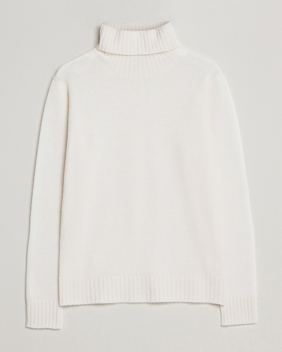 Herre | Gensere | Altea | Wool/Cashmere Turtleneck Sweater Latte