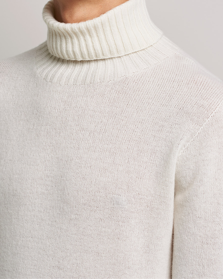Herre | Gensere | Altea | Wool/Cashmere Turtleneck Sweater Latte
