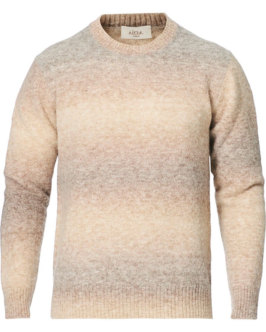 Herre | Gensere | Altea | Brushed Degradé Sweater Beige