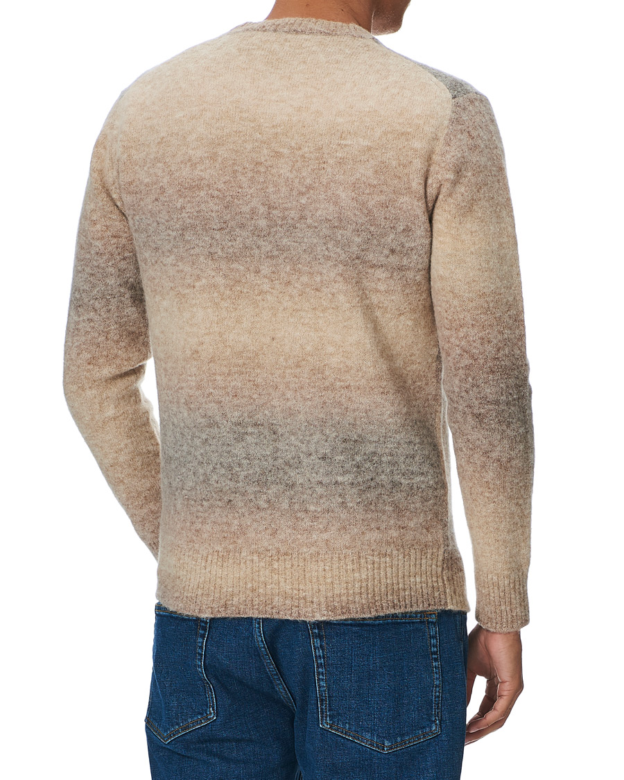 Herre | Gensere | Altea | Brushed Degradé Sweater Beige