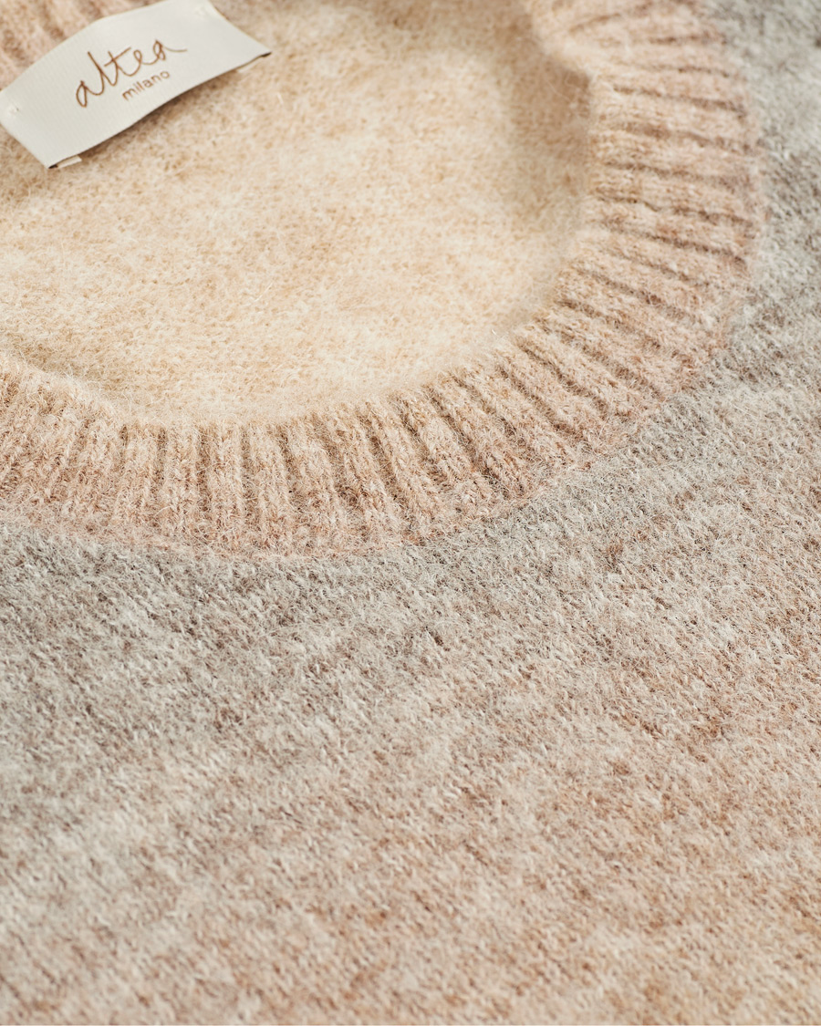 Herre | Gensere | Altea | Brushed Degradé Sweater Beige