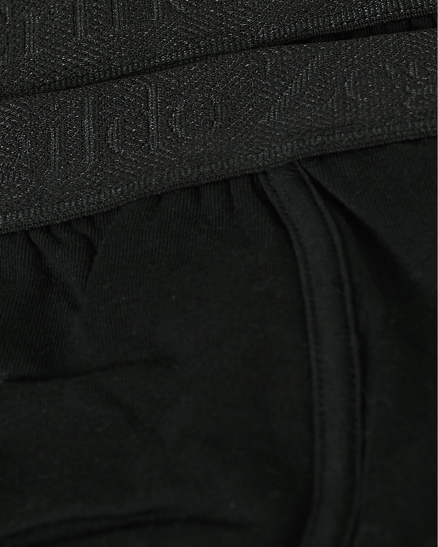 Herre | Undertøy | Zegna | Cotton Stretch Boxer Bi-Pack Black