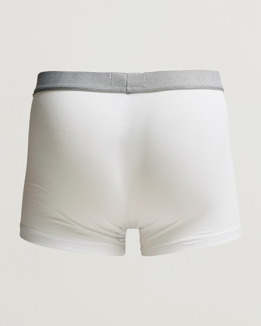 Herre | Undertøy | Zegna | Cotton Stretch Boxer Bi-Pack White